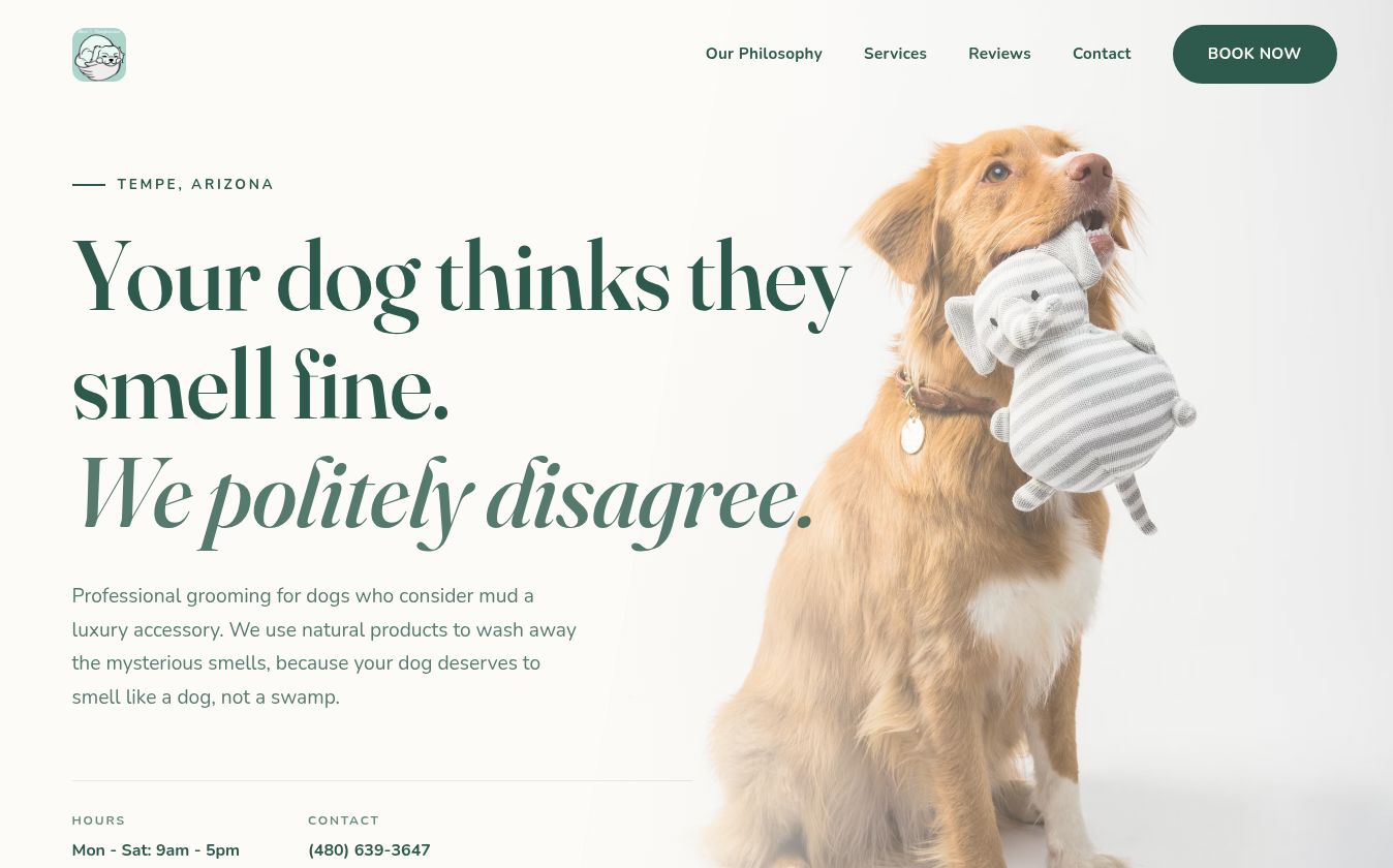 Love & Compassion website screenshot